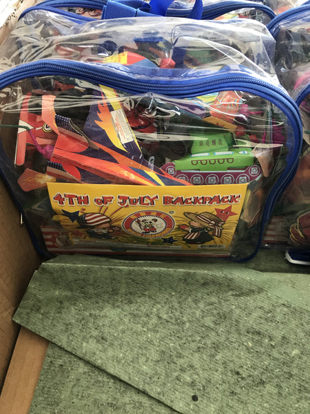 4th of July backpack
