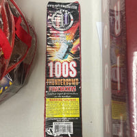 Thunderbombs firecrackers 100s