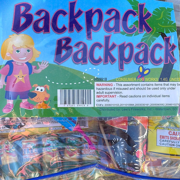 Backpack back pack rat