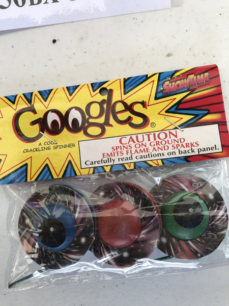 Googles pack of 3