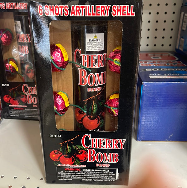 Cherry Bomb artillery shells