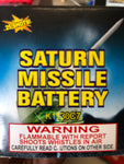 Saturn missile battery 25 shots