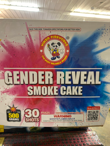 Gender Reveal cake