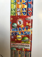 Heavy splash pk of 4