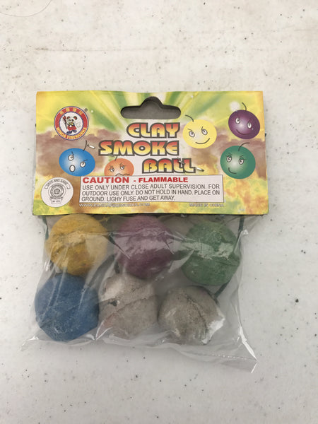 Smoke balls clay pk